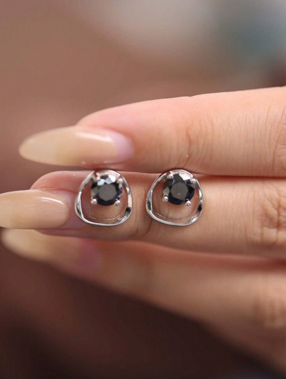 Moissanite Earrings | Luxury Hip-Hop Rock Design