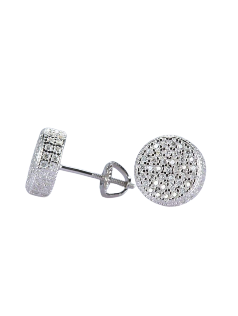 Heart-Shaped Moissanite Earrings | Elegant Studs