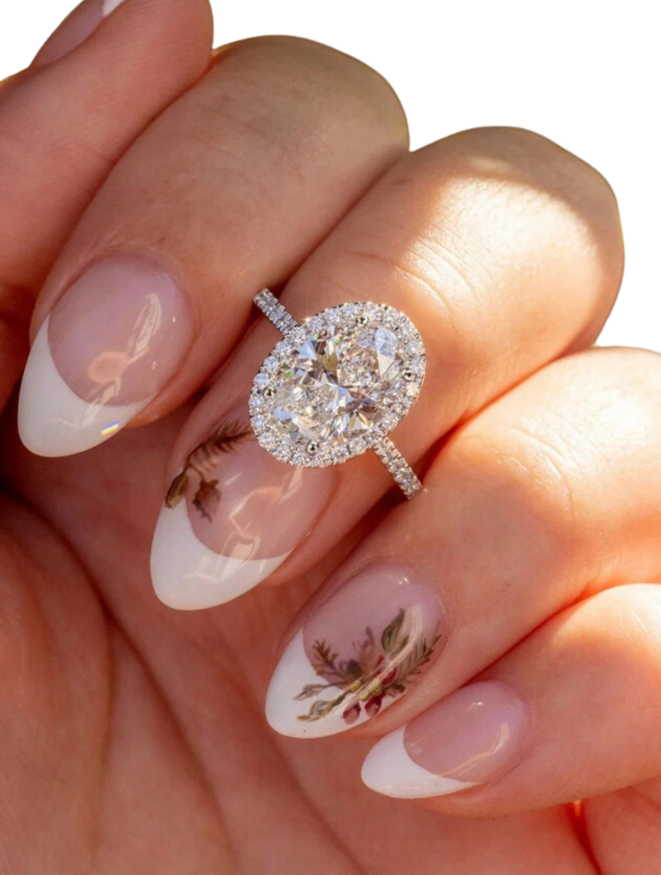 Moissanit Evigheds Ring – S925 Sølv