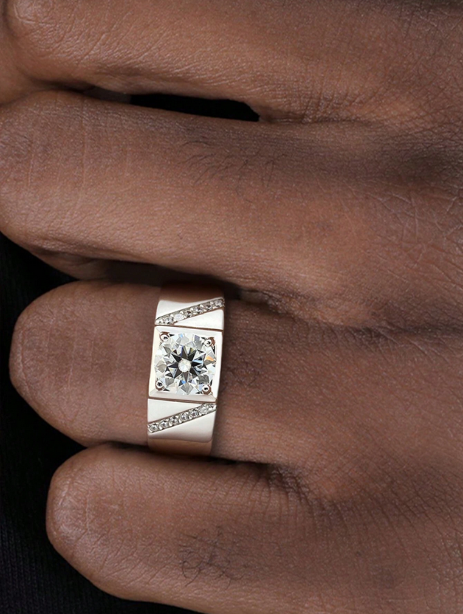 925 Sterlingsølv Ring | Klassisk Rundt Design