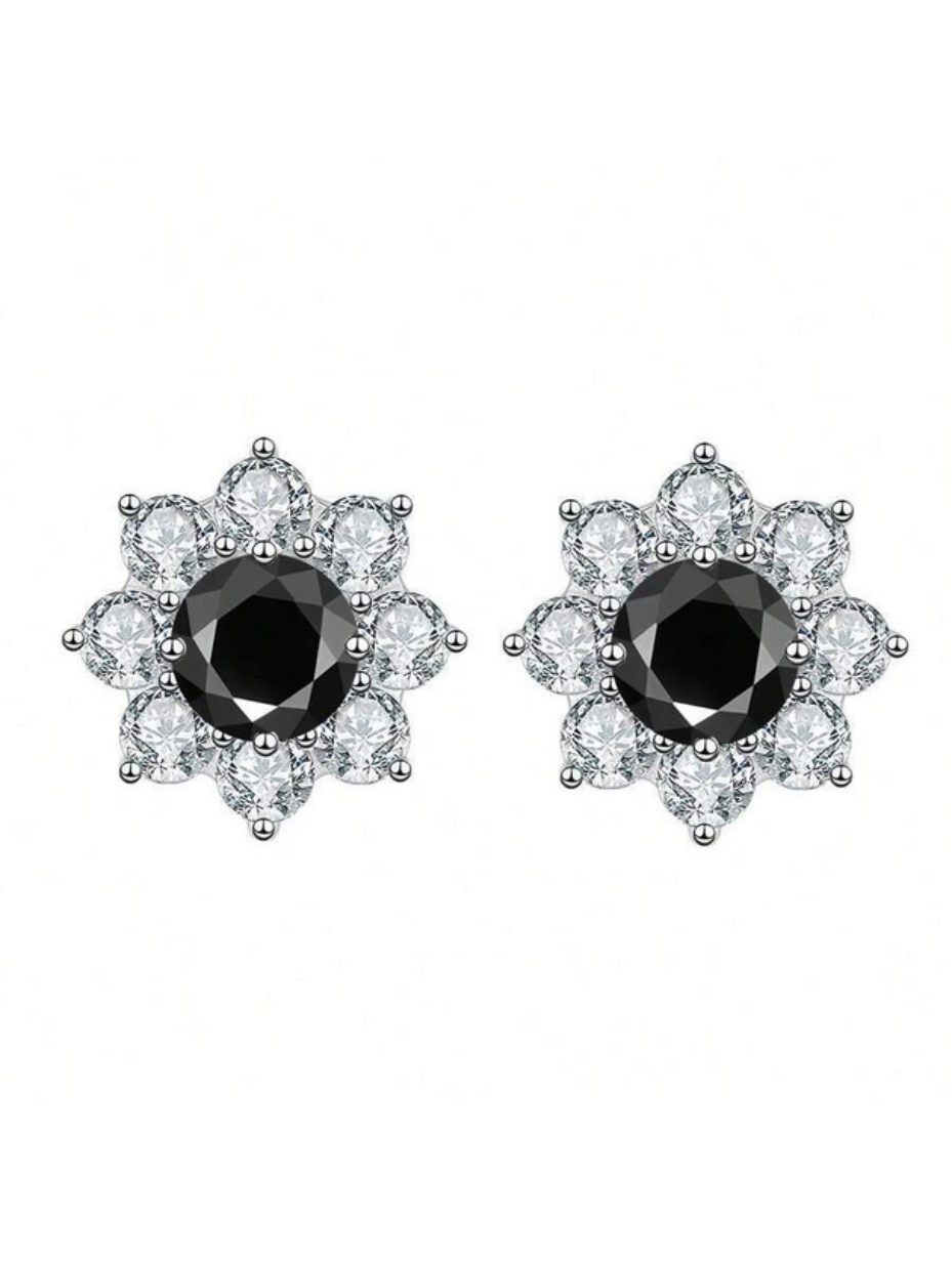 Sparkling Moissanite Stud Earrings | D Color VVS1