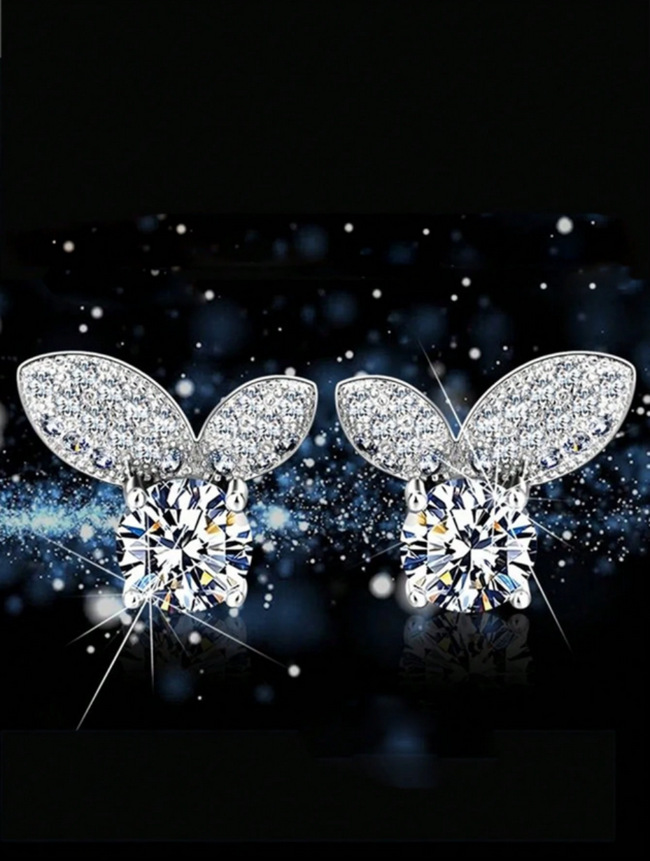 Timeless Moissanite Earrings | 925 Sterling Silver