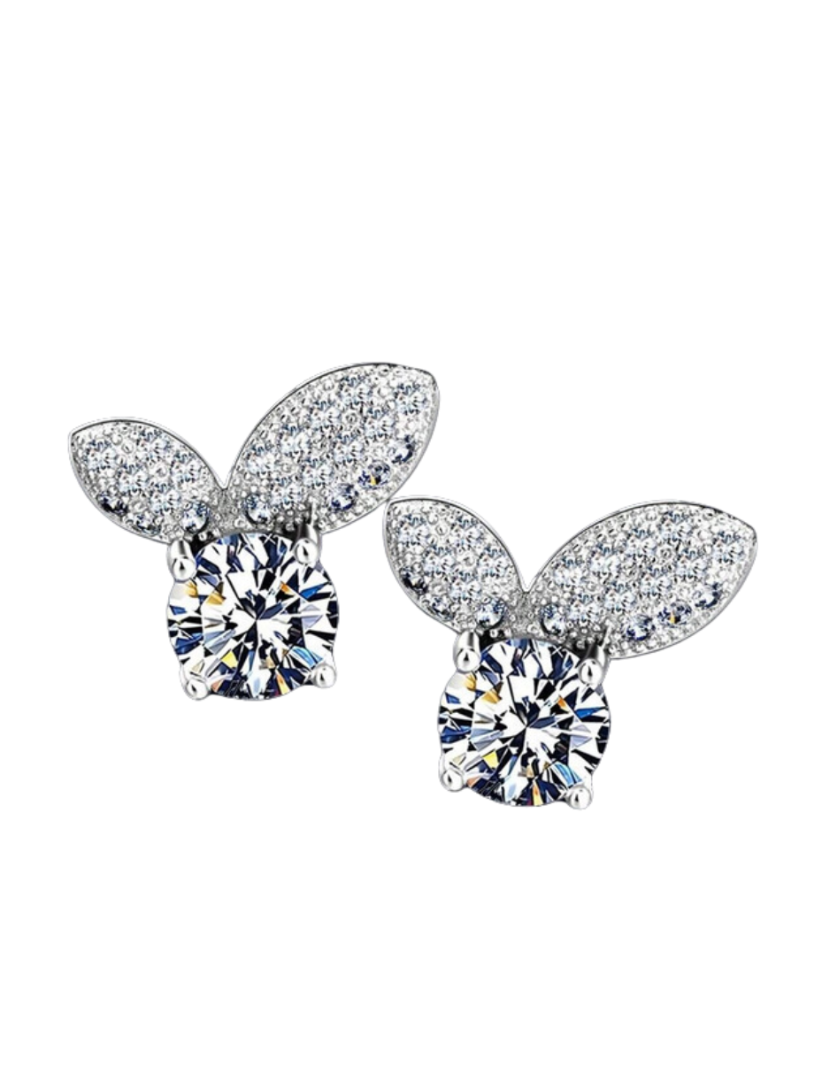 Timeless Moissanite Earrings | 925 Sterling Silver