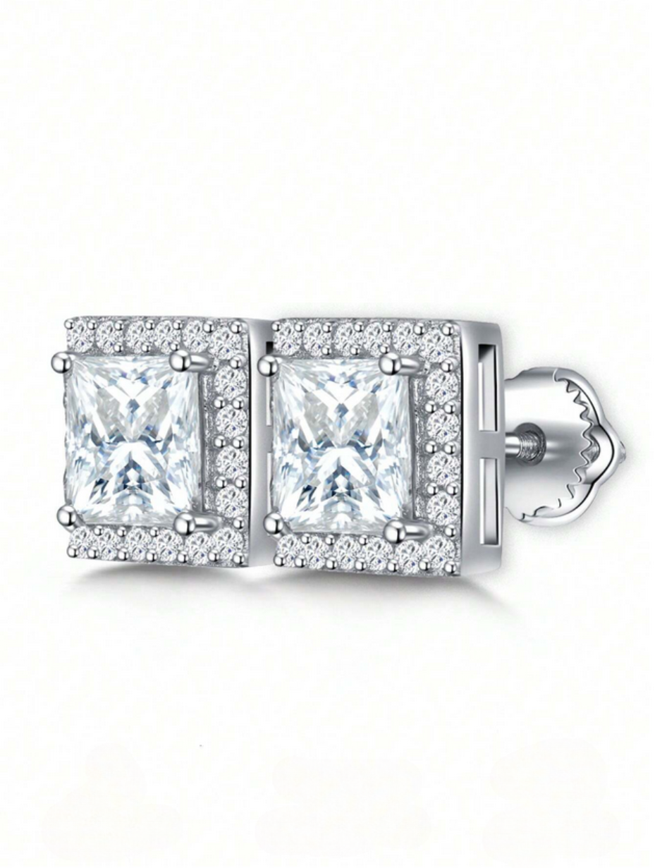 Stud Earrings | Sterling Silver Elegance