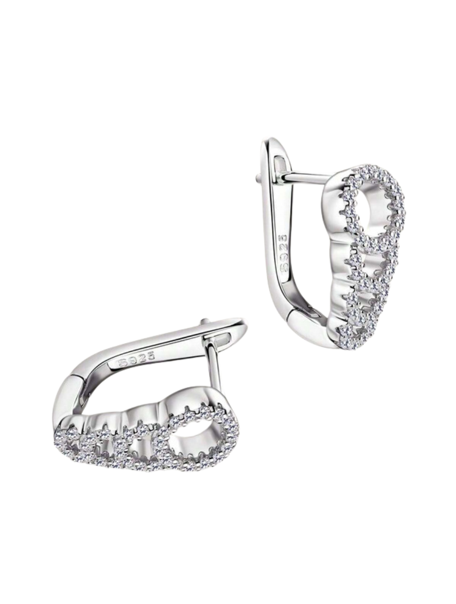 S925 Moissanite Classic Earrings | Elegant Sparkle