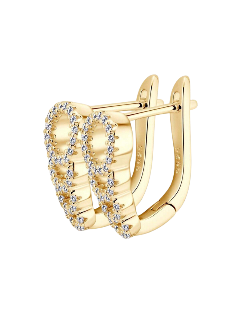 S925 Moissanite Classic Earrings | Elegant Sparkle