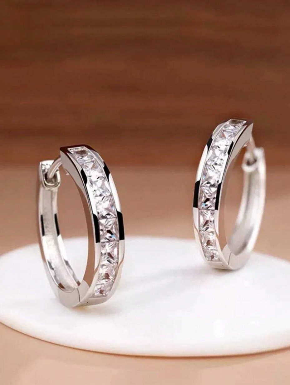 Full Diamond Moissanite Earrings | Perfect Gift for Loved Ones