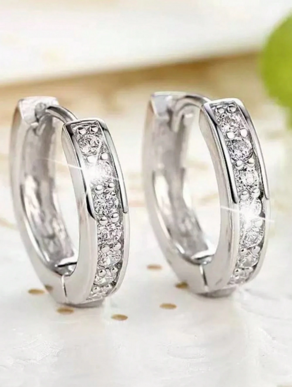 Full Diamond Moissanite Earrings | Perfect Gift for Loved Ones