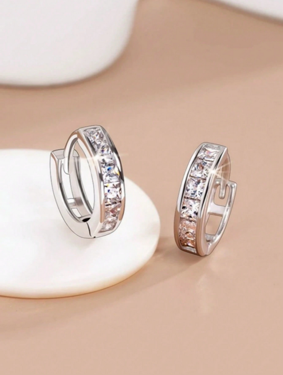 Full Diamond Moissanite Earrings | Perfect Gift for Loved Ones
