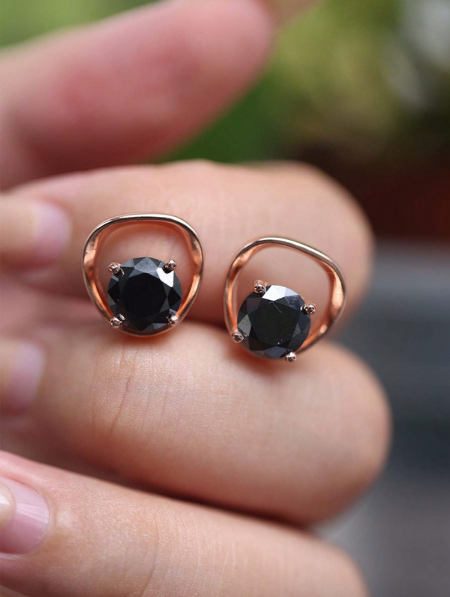 Moissanite Earrings | Luxury Hip-Hop Rock Design