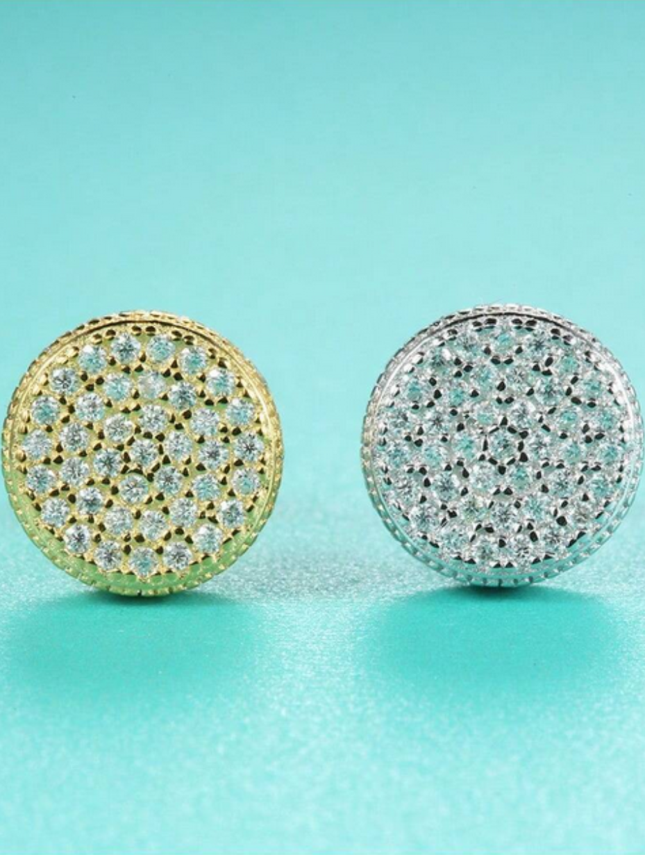 Heart-Shaped Moissanite Earrings | Elegant Studs