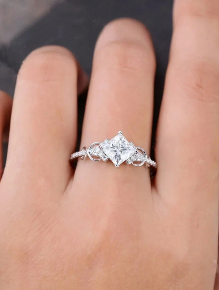 Premium Moissanit Ring | Boheme Stil