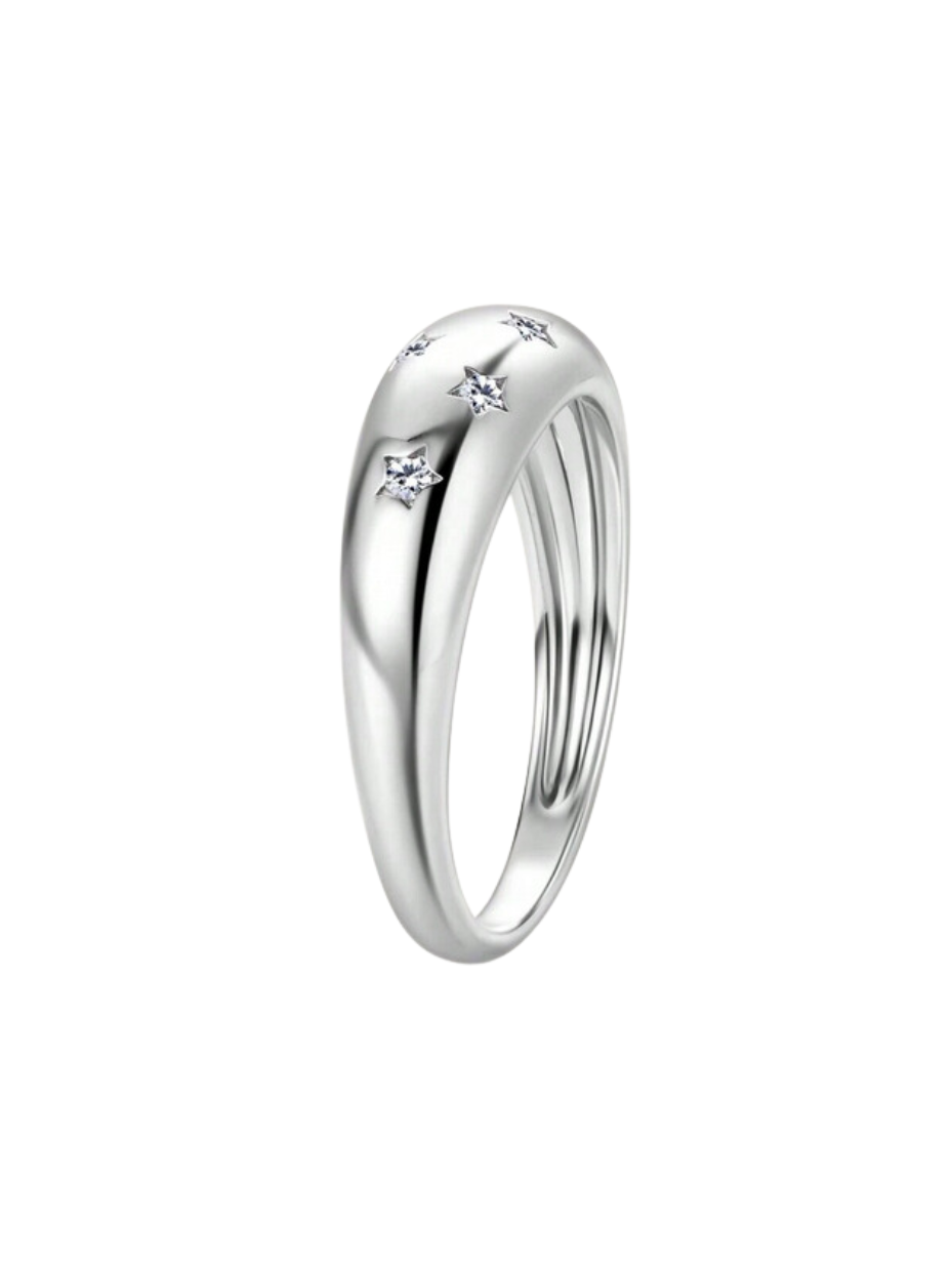 1.5 mm Moissanite Ring | Tidløs Lethed