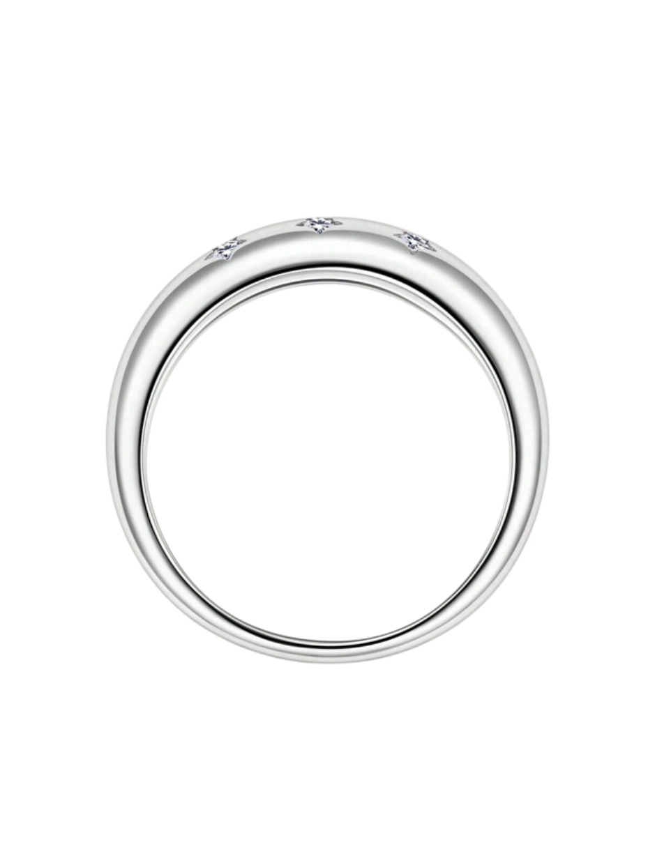1.5 mm Moissanite Ring | Tidløs Lethed