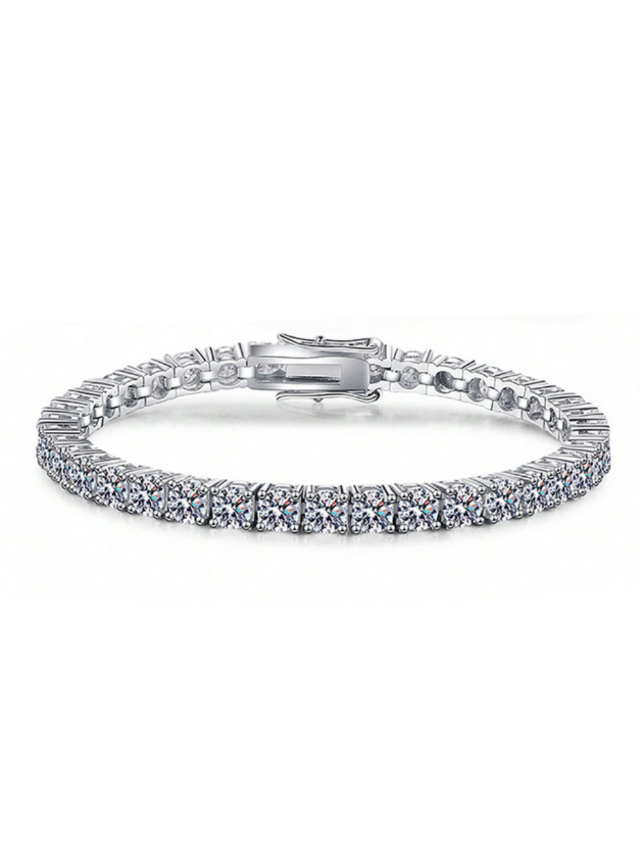Moissanite Tennis Bracelet | Luxurious Sparkle