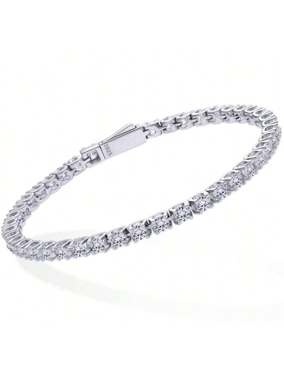 Moissanite Tennis Bracelet | Sleek & Luxurious