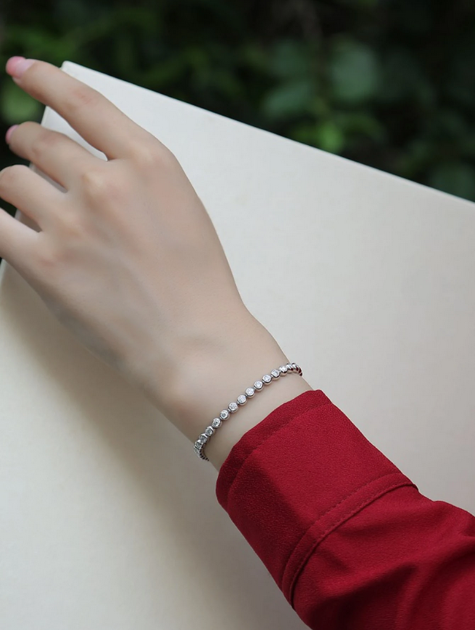 VVS1 Moissanite Galaxy Dream Bracelet | Elegant Jewelry
