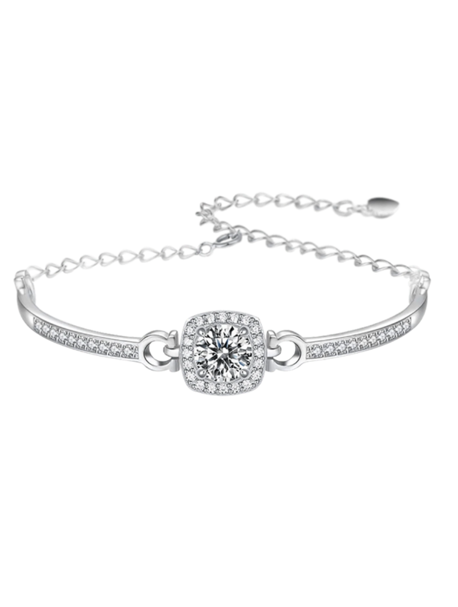 S925 Moissanite Bracelet | Unisex Luxury