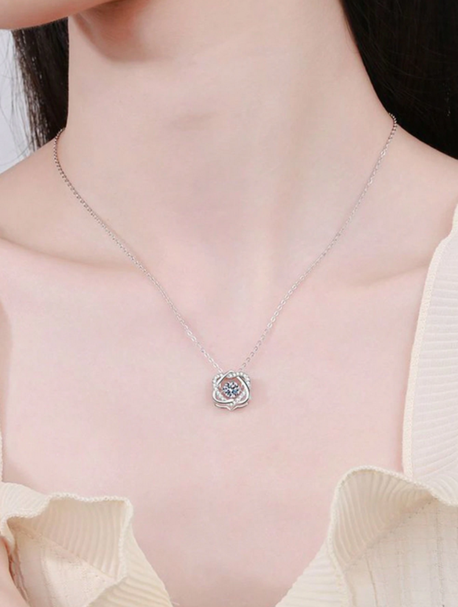 Moissanite Necklace | Star Pendant