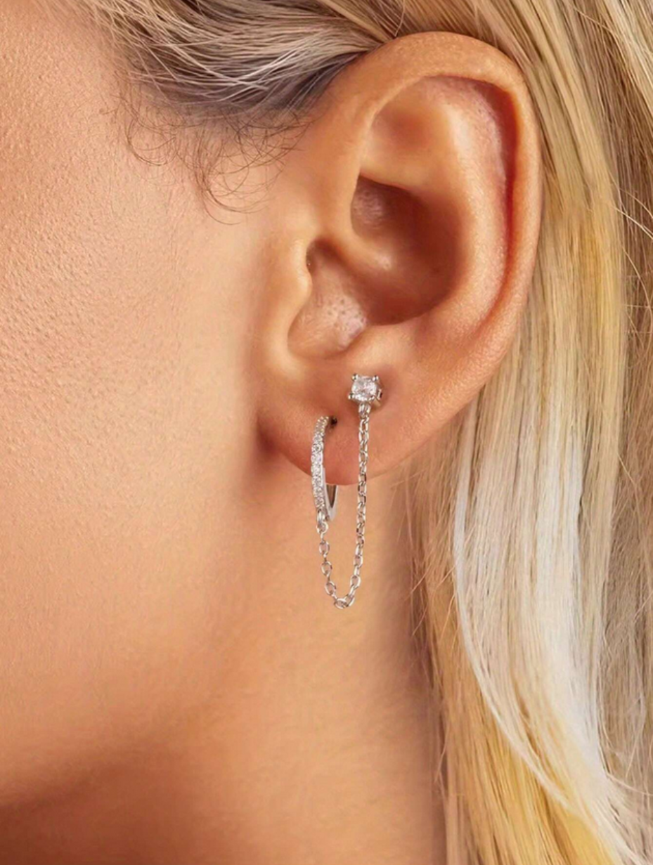 Sterling Silver Tasseled Earrings | Versatile Elegance
