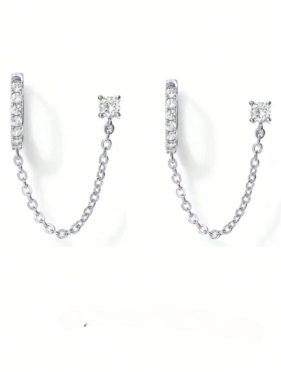 Sterling Silver Tasseled Earrings | Versatile Elegance