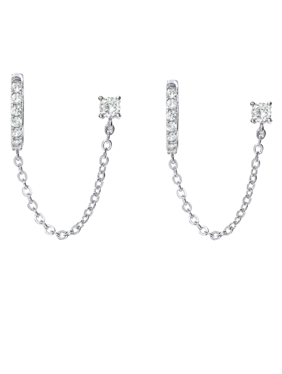 Sterling Silver Tasseled Earrings | Versatile Elegance