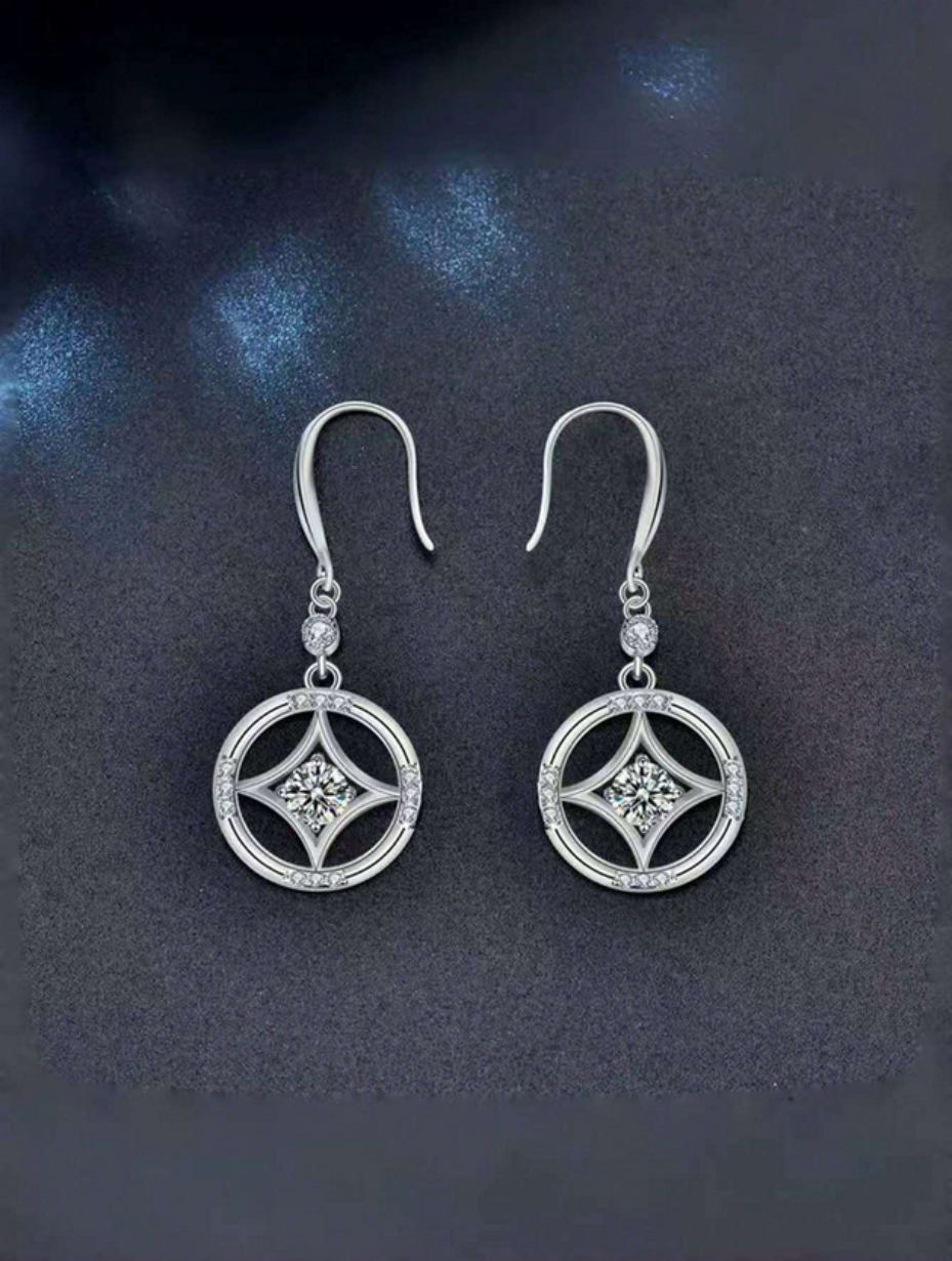 Vintage Chinese Coin Tassel Earrings | S925 Sterling Silver