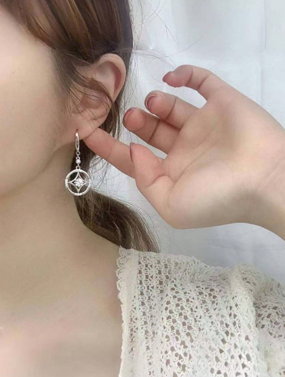 Vintage Chinese Coin Tassel Earrings | S925 Sterling Silver