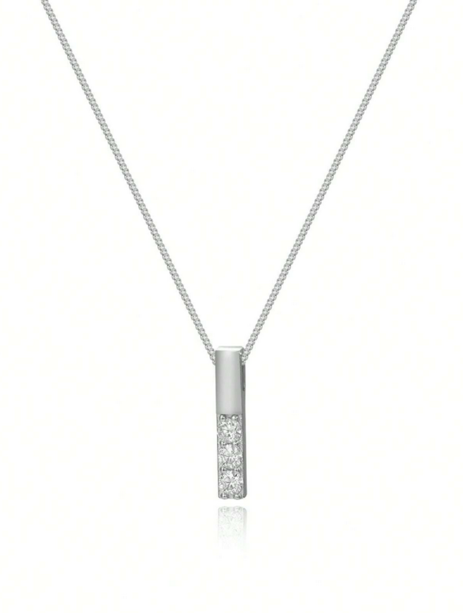 Moissanite Pendant Necklace | S925 Sterling Silver