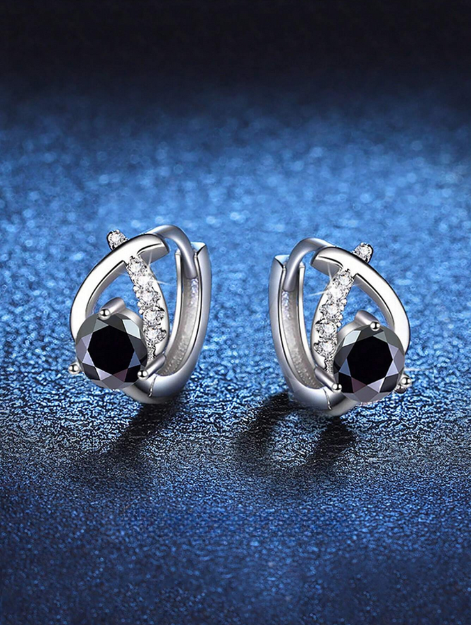 Elegant Moissanite Earrings | Luxury S925 Sterling Silver