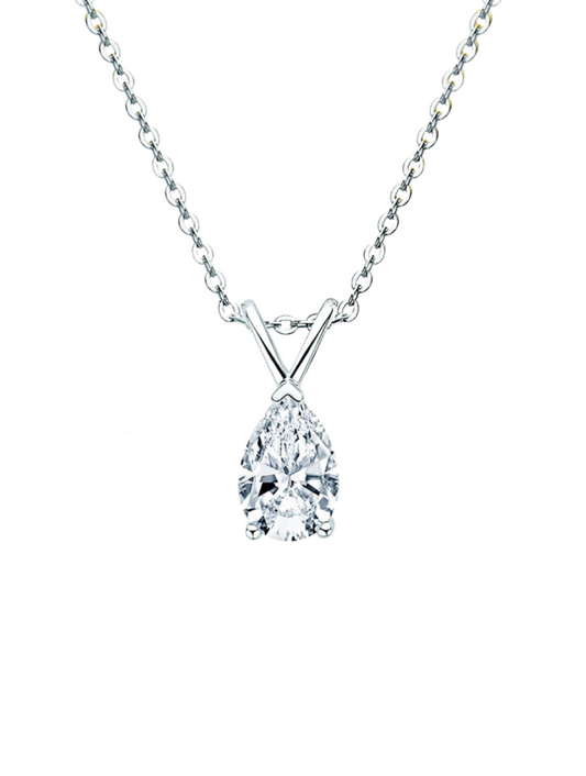 Luxury Moissanite Necklace | Timeless Elegance