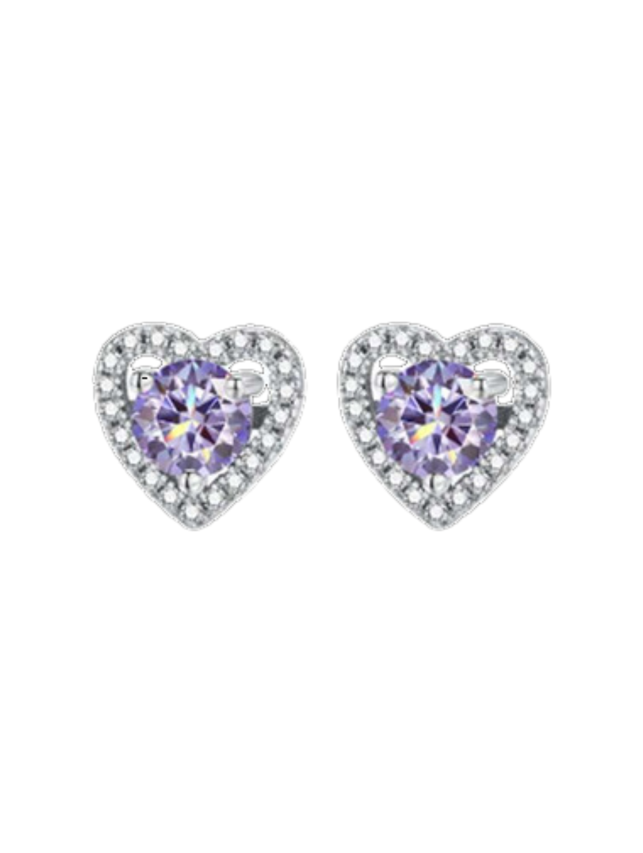 Elegante Moissanit Diamantøreringe | Sterlingsølv