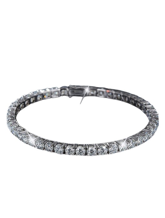 Eternity Moissanite Bracelet | S925 Sterling Silver