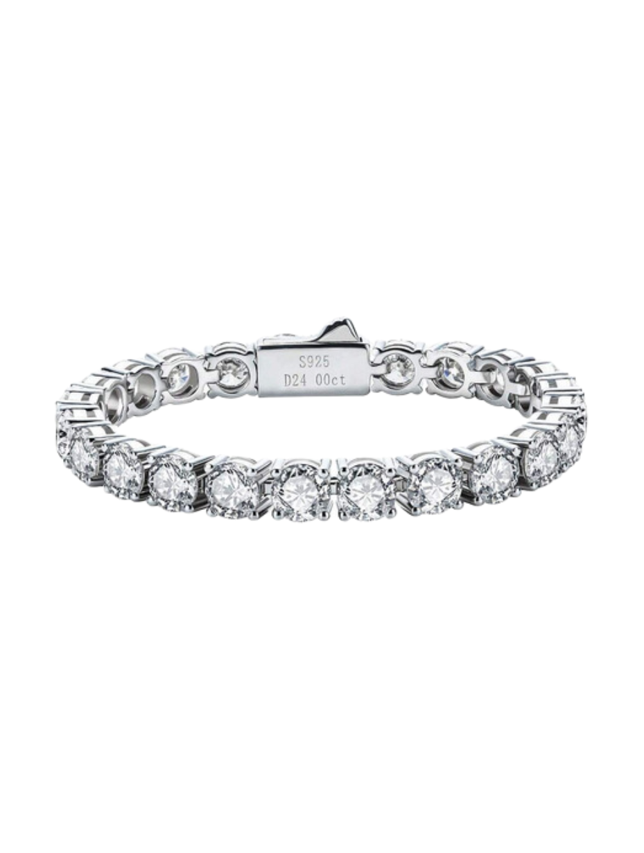 Eternal Radiance Moissanite Tennis Bracelet | S925 Sterling Silver