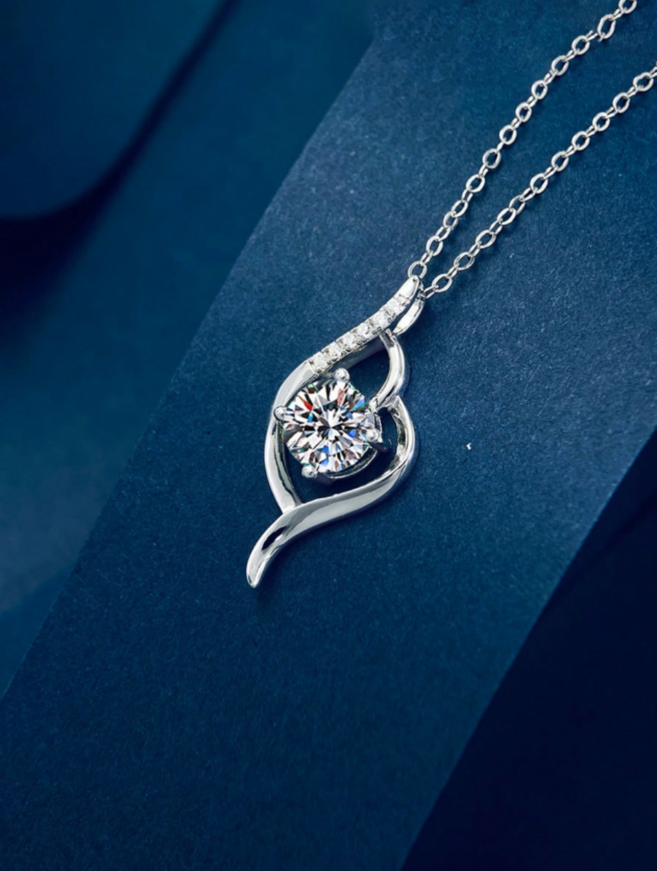 Luxury Moissanite Necklace | S925 Silver