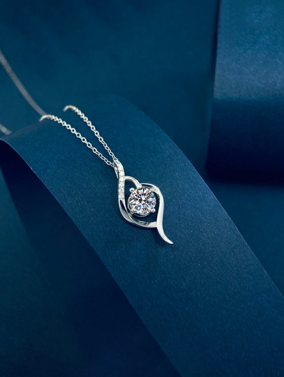 Luxury Moissanite Necklace | S925 Silver