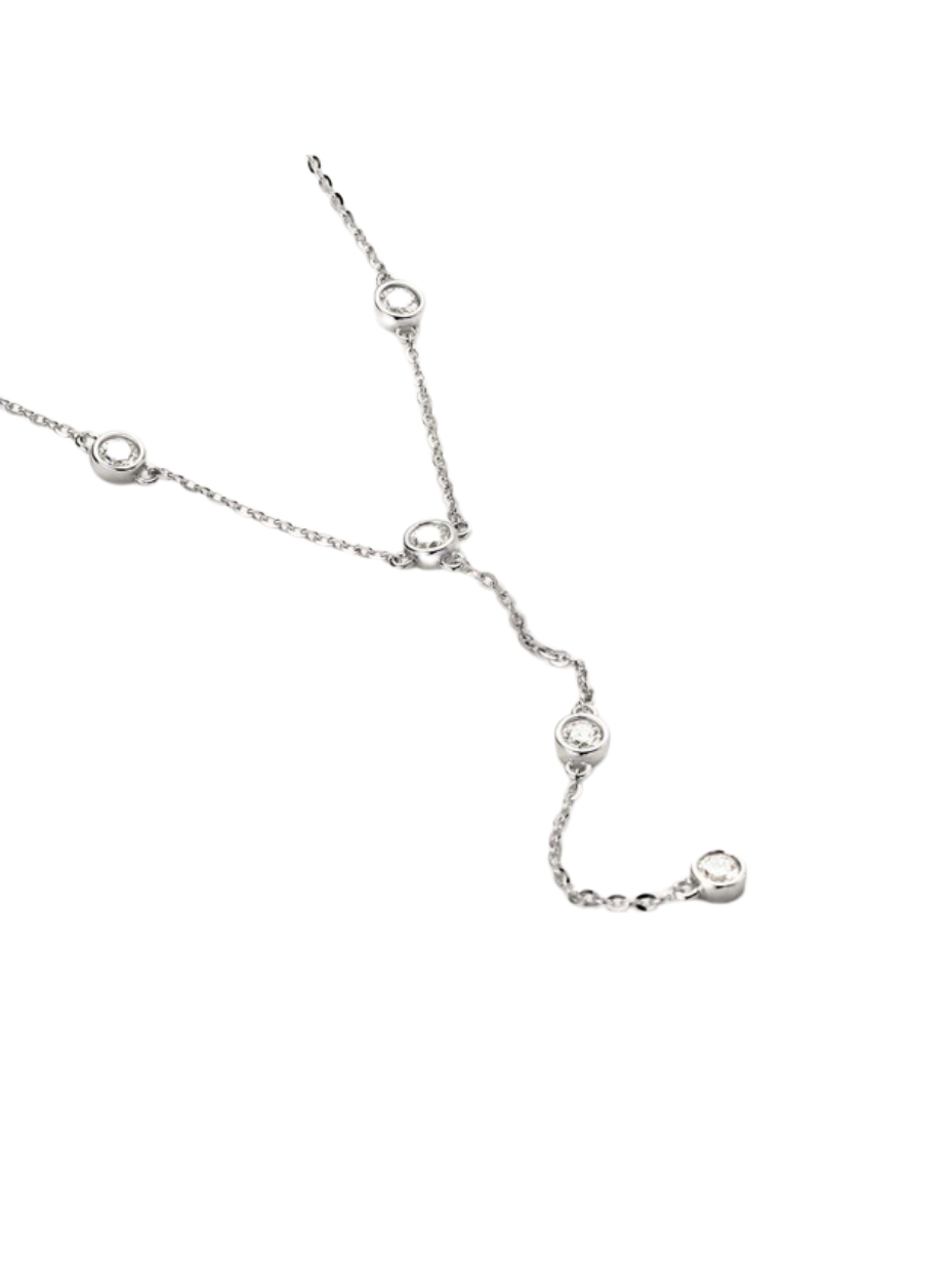 Elegant Moissanite Necklace | S925 Silver