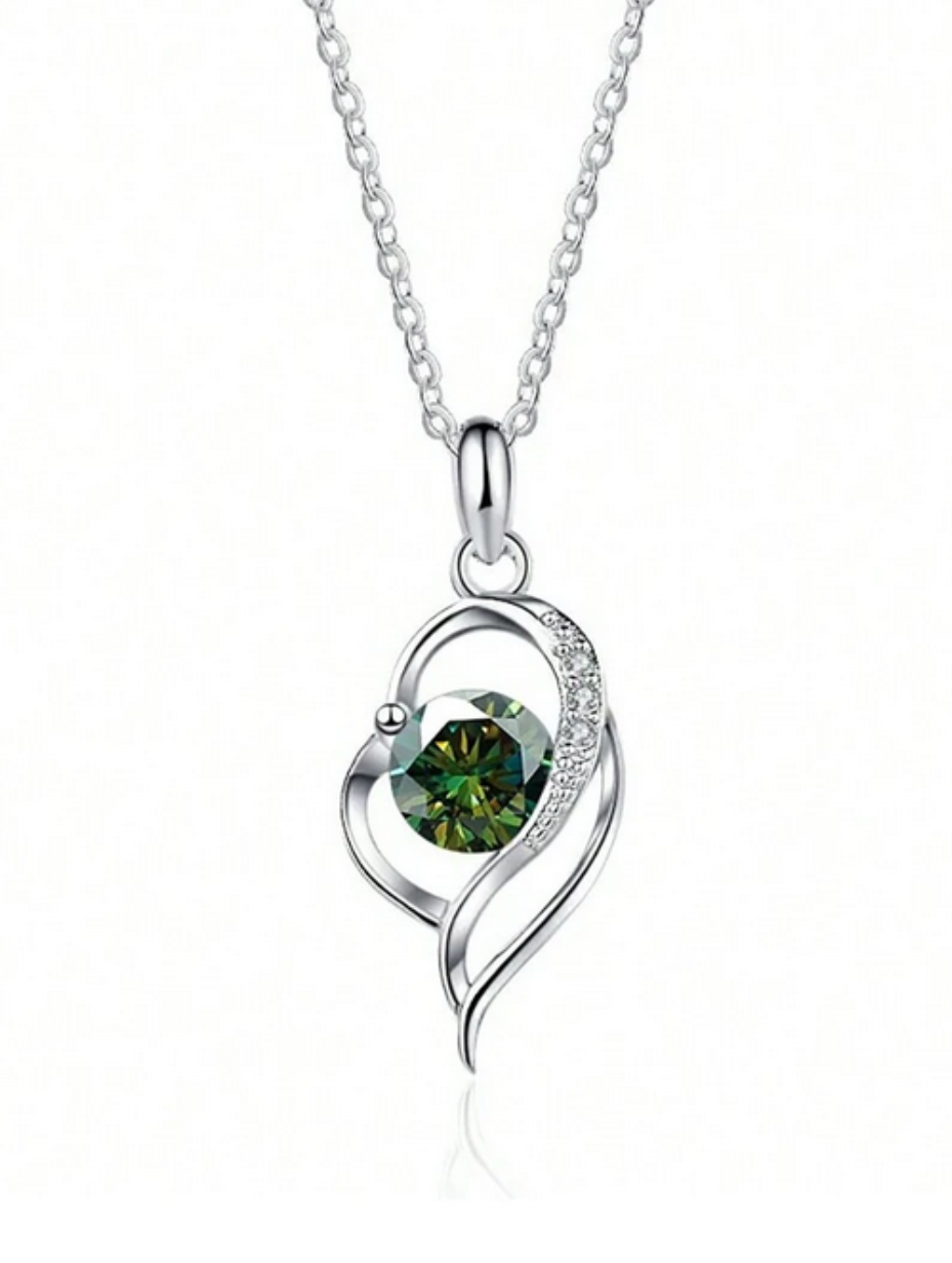 Moissanite Pendant | S925 Sterling Silver