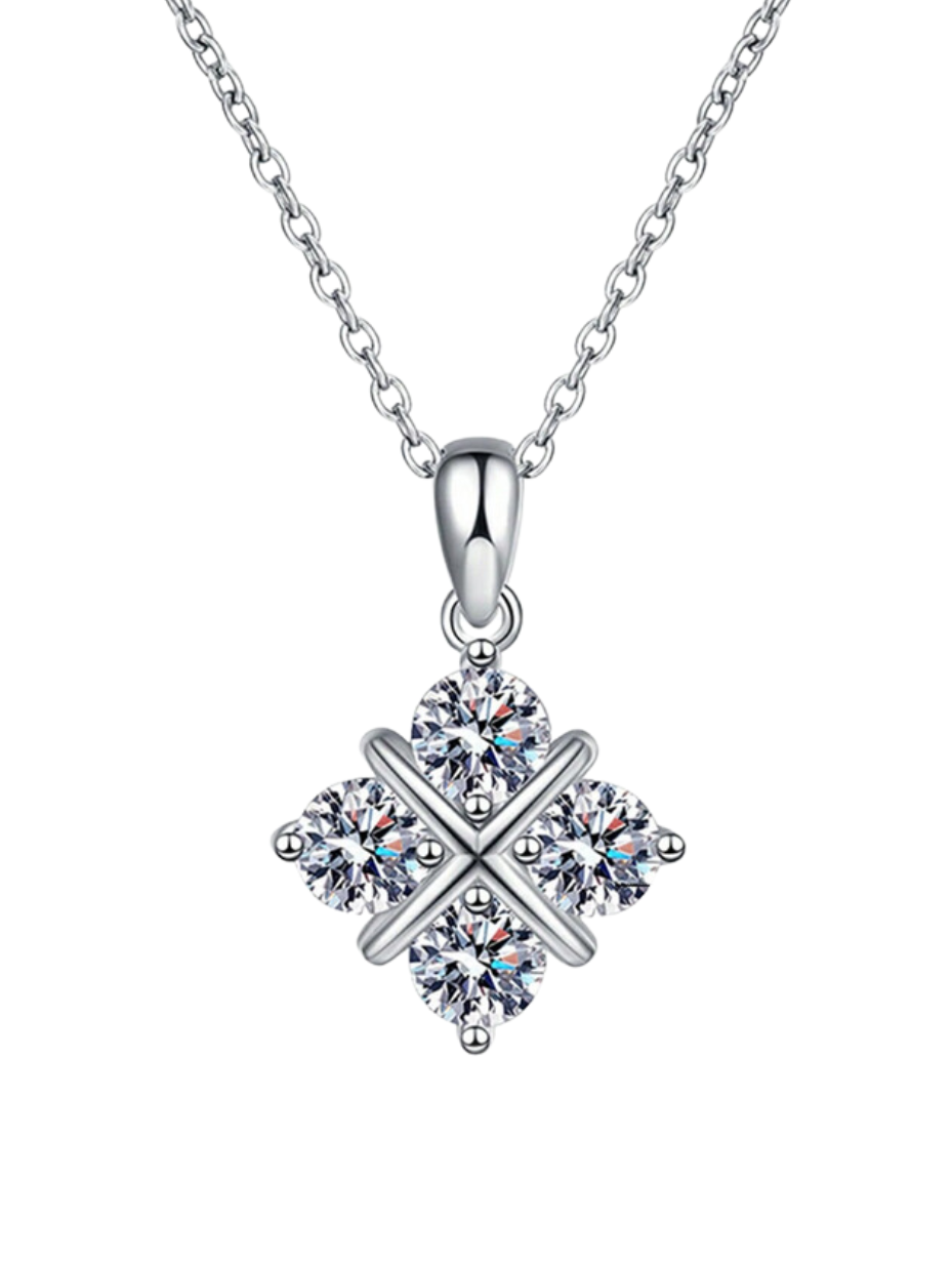 Morganite Pendant Necklace | S925 Silver