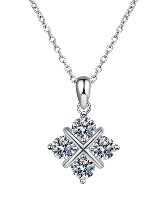 Morganite Pendant Necklace | S925 Silver