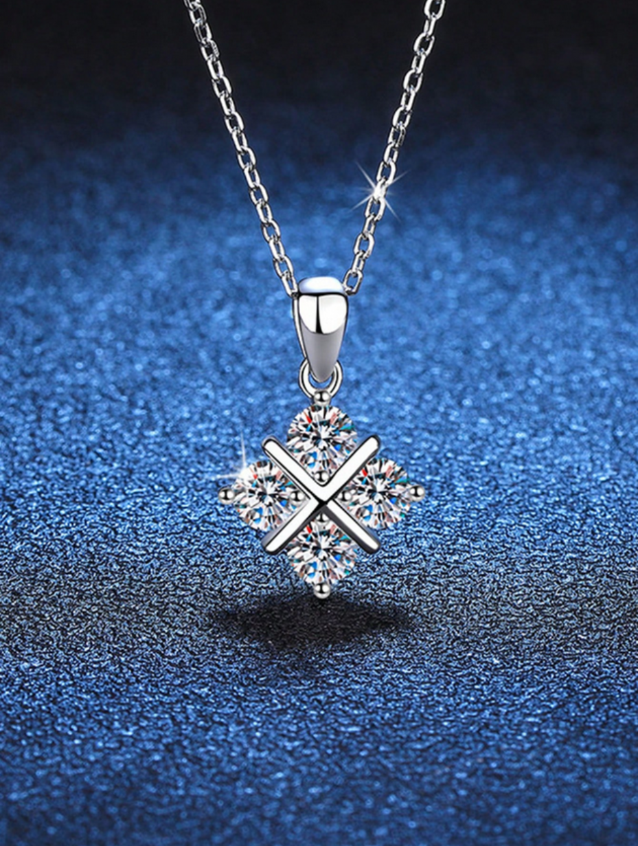 Morganite Pendant Necklace | S925 Silver