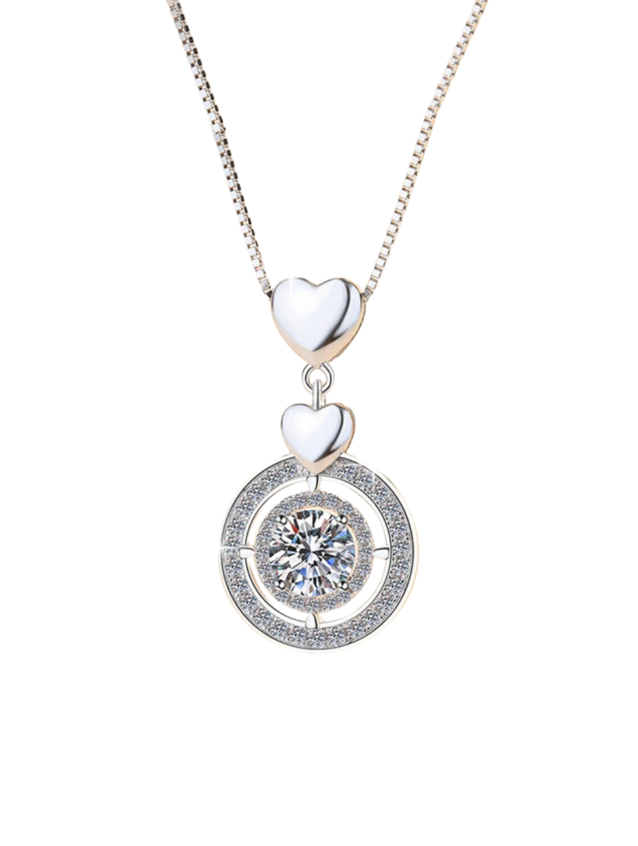 Moissanite Clavicle Necklace | Simple Luxury