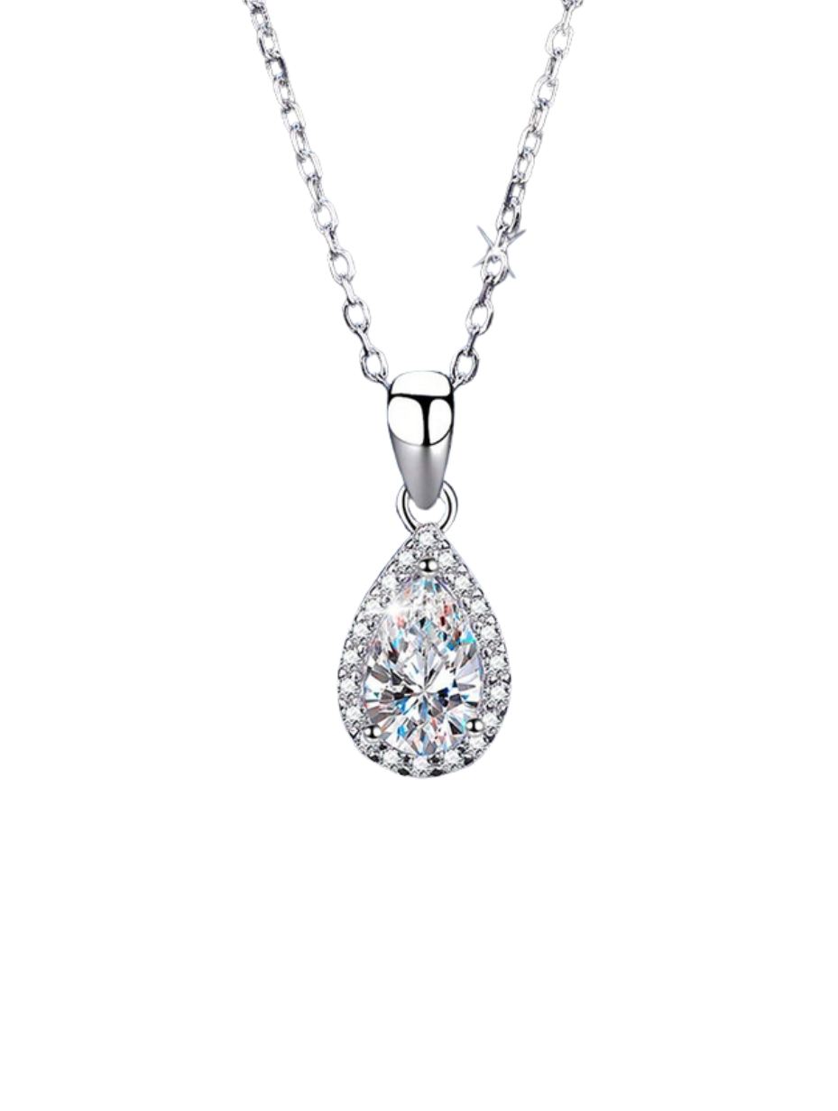 Luxury Moissanite Necklace | Elegant Design