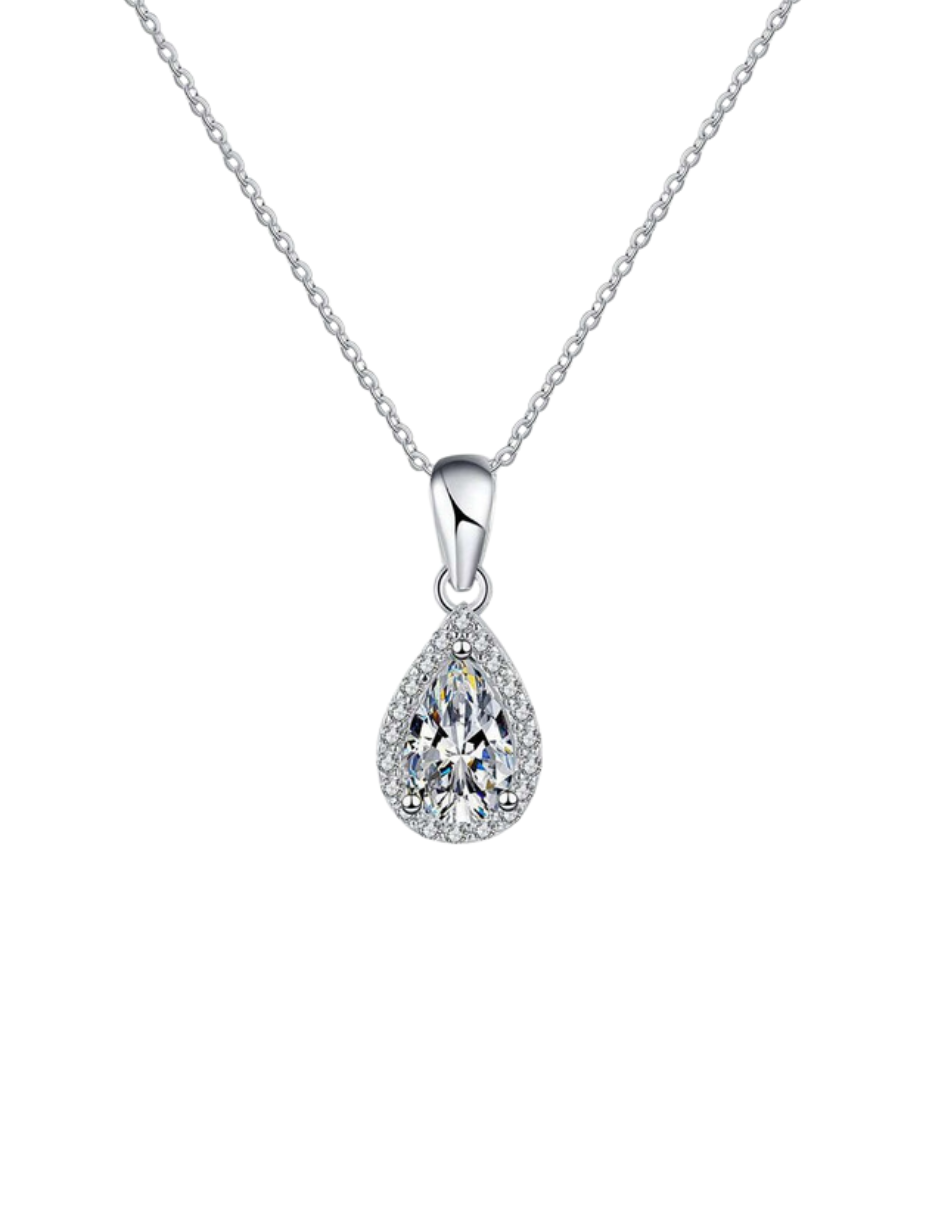 Luxury Moissanite Necklace | Elegant Design