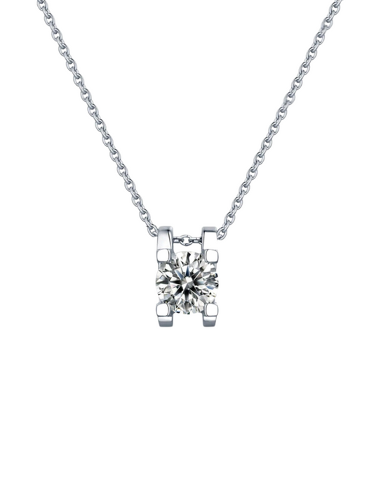 Luxury Moissanite Necklace | Everyday Elegance