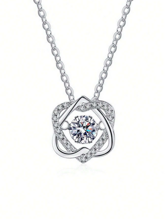 Exquisite Moissanite Star Necklace | Sparkling Design